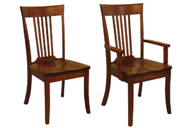 Old World Shaker 5 Slat Chair Collection