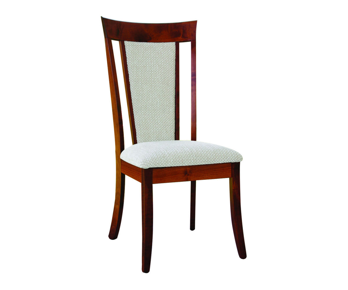 Old World Shaker Upholstered Side Dining Chair