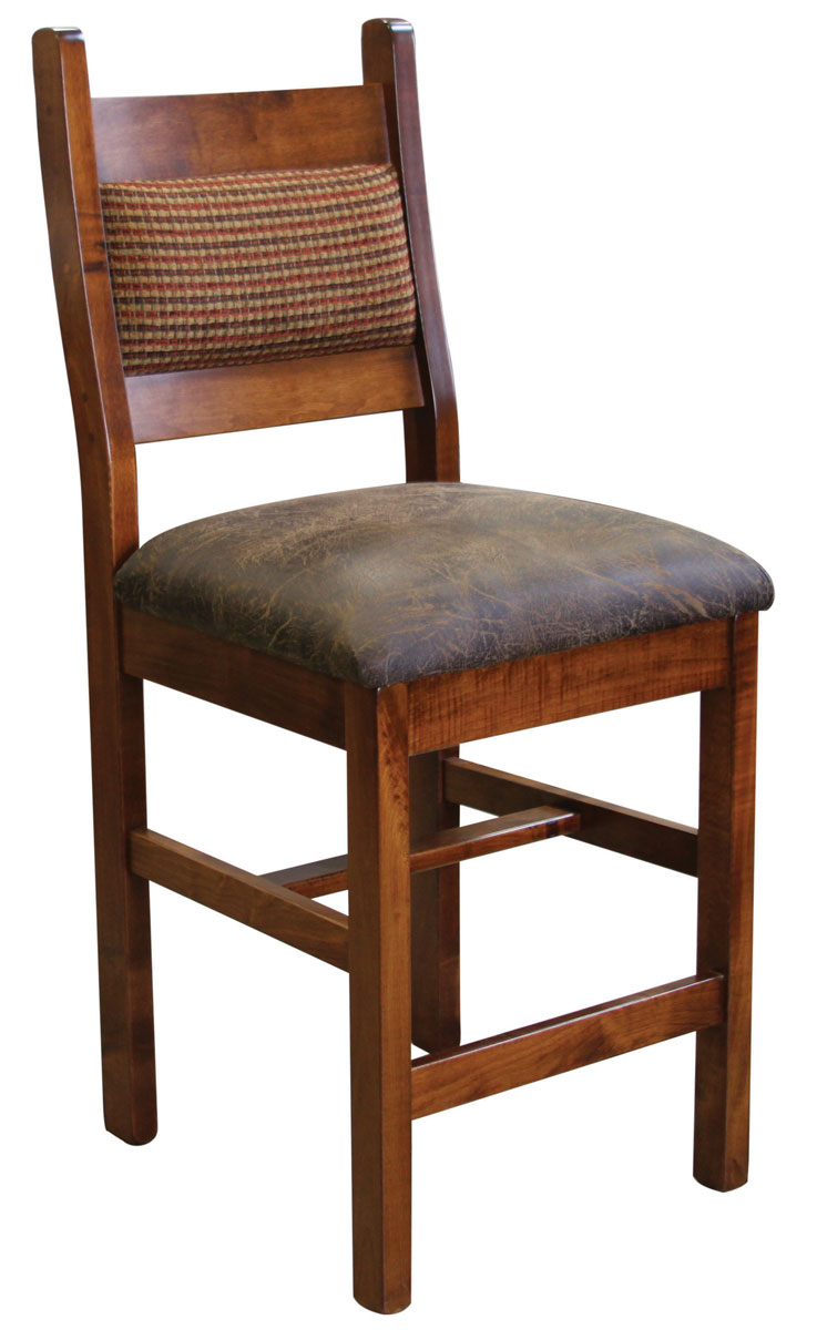 Tony Bar Chair with Fabric
