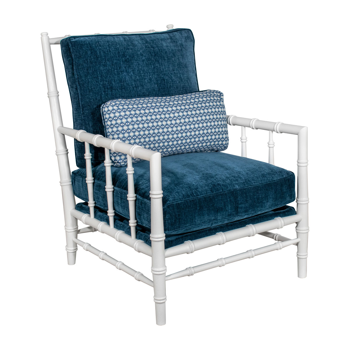 Leathercraft 701 Delray Cove Carved Chair