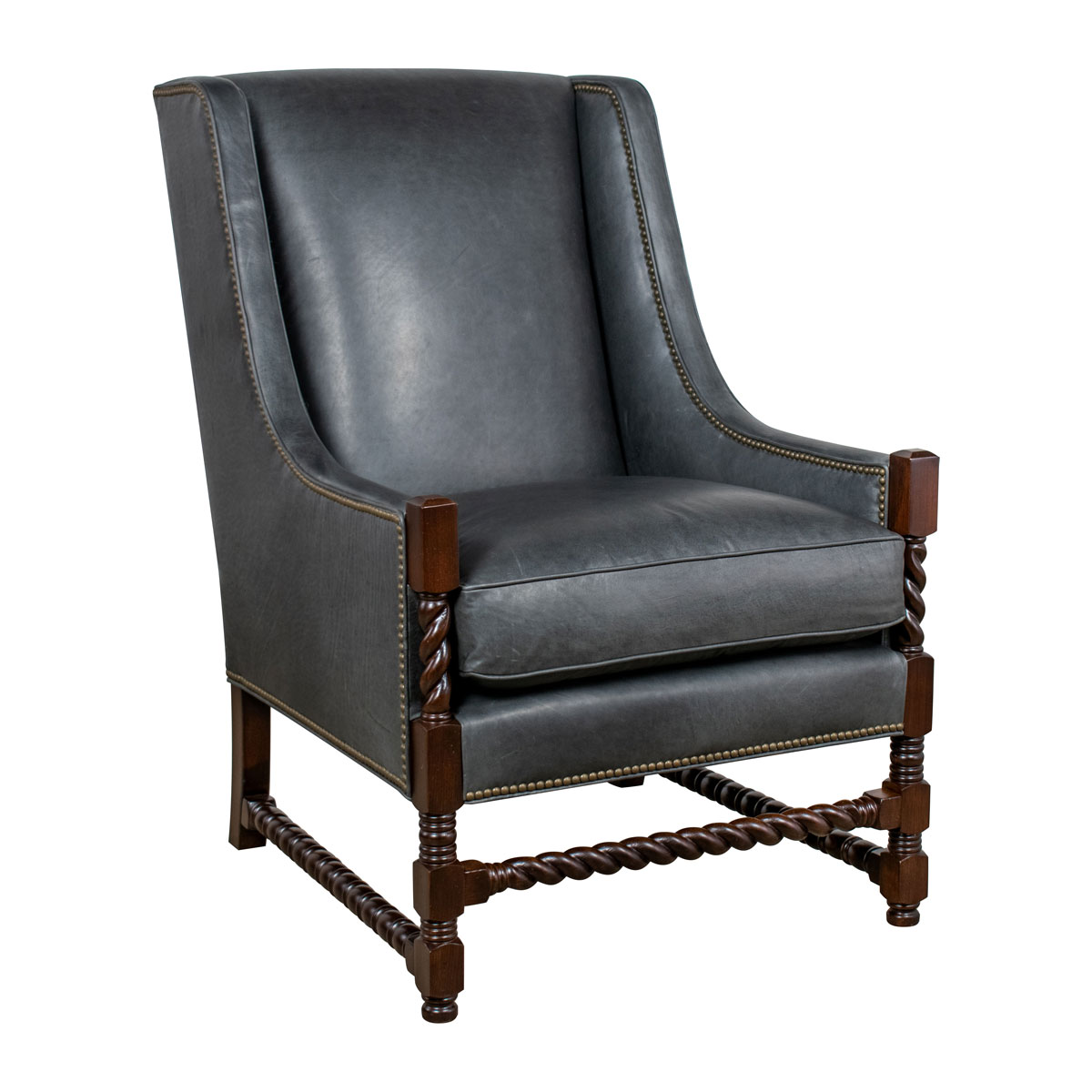 Leathercraft 860 Jacoby Wing Chair