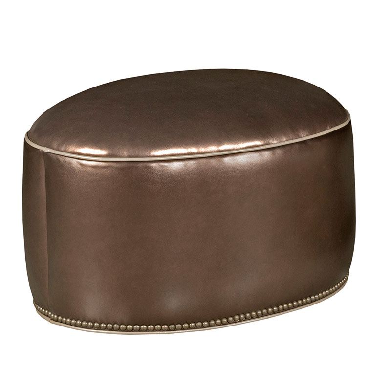 Our House 733C-O Ellipsis Caster Bunching Ottoman
