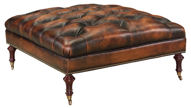 Leathercraft 837 Billingsly Corners Tufted Bench