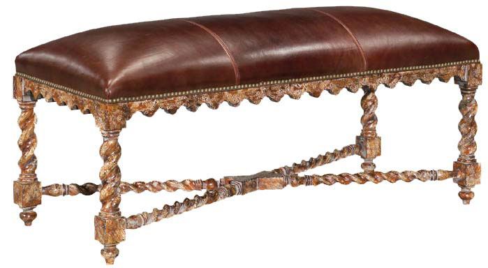 Leathercraft 856-O Gainsborough Bench 