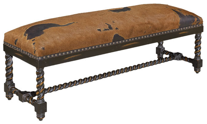 Our House 883-O Hadliegh Barley Twist Bench