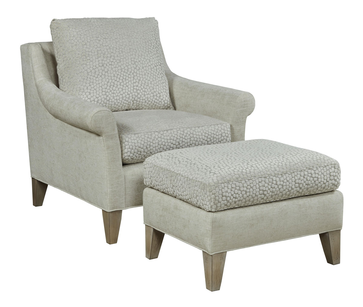 Leathercraft 306 Shelby Chair and 306-O Shelby Ottoman