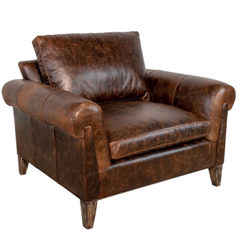Leathercraft 593-45 Orleans Chair & Half