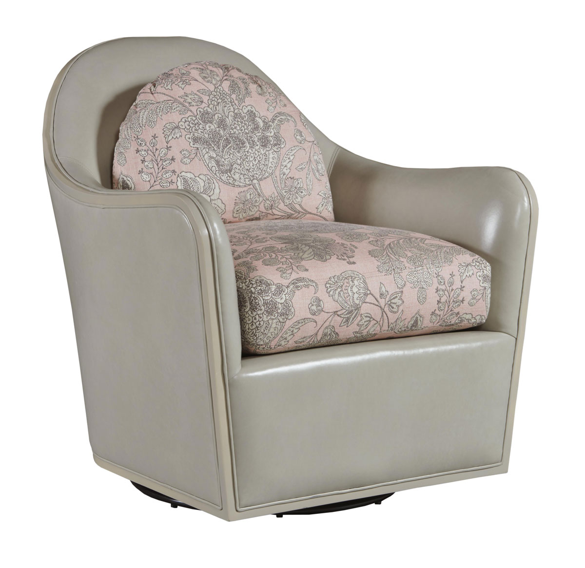 Leathercraft 802-S Knoll Swivel Chair