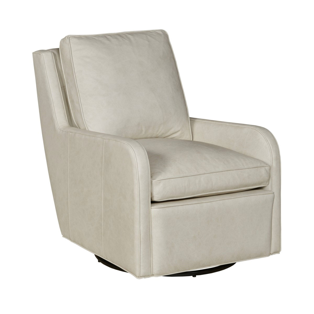 Leathercraft 282-S Sadler Swivel Chair 