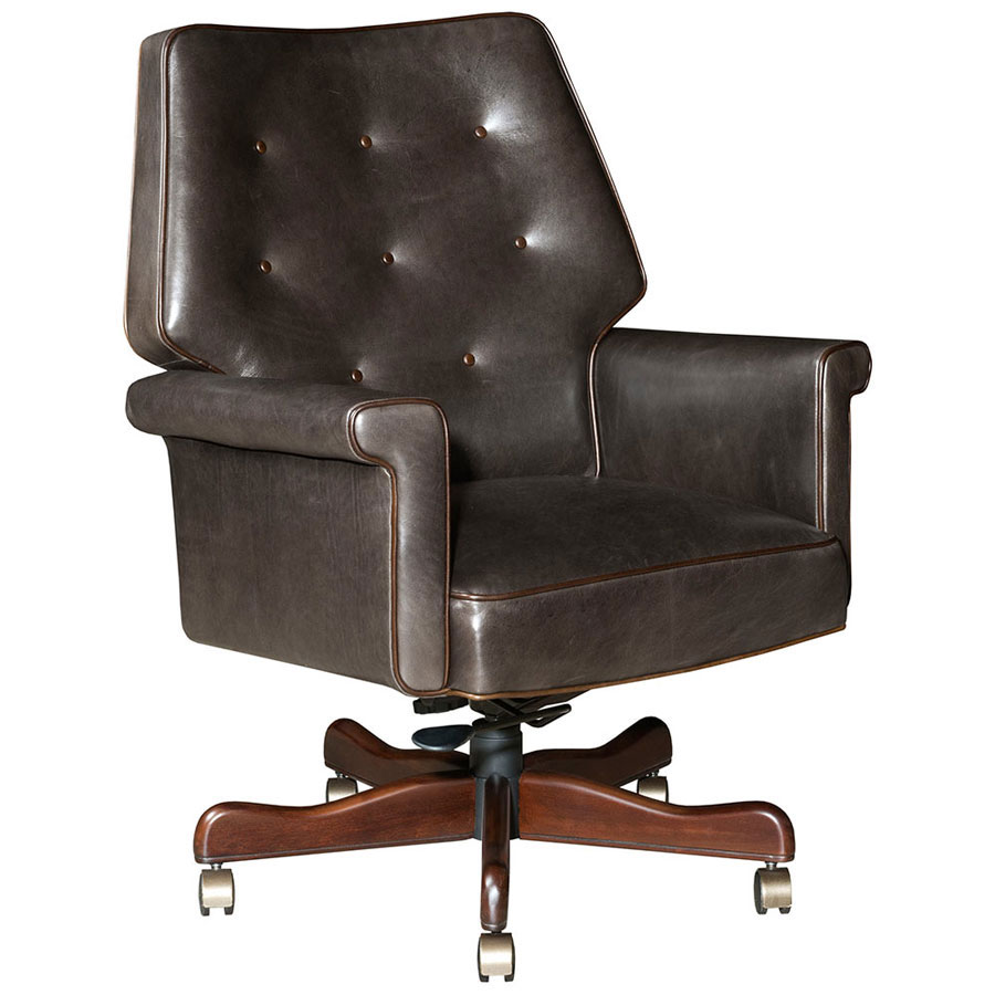 Leathercraft GT-293-S Matrix Gas Knee Tilt Swivel Chair