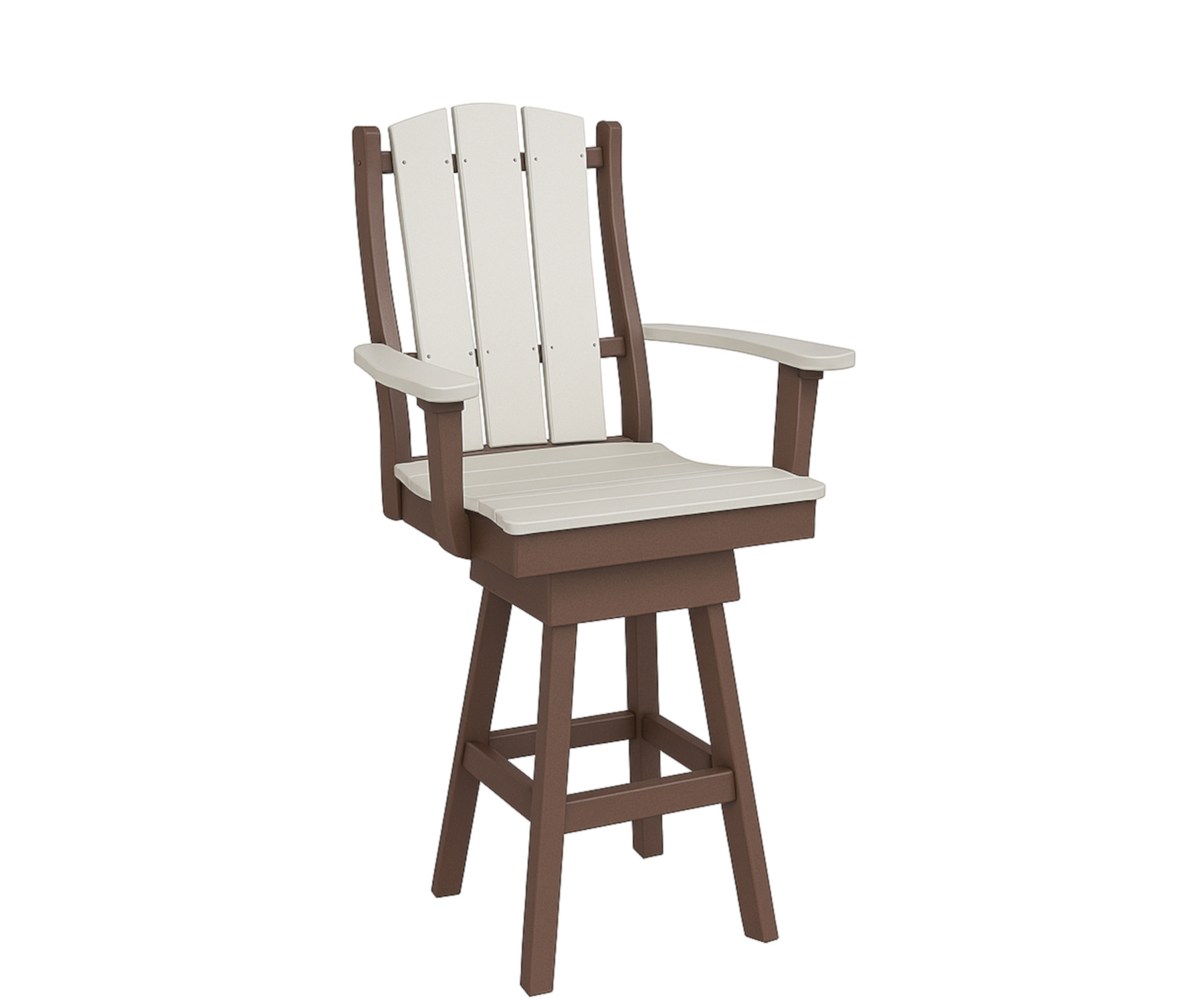 Swivel Poly Counter Height Chair
