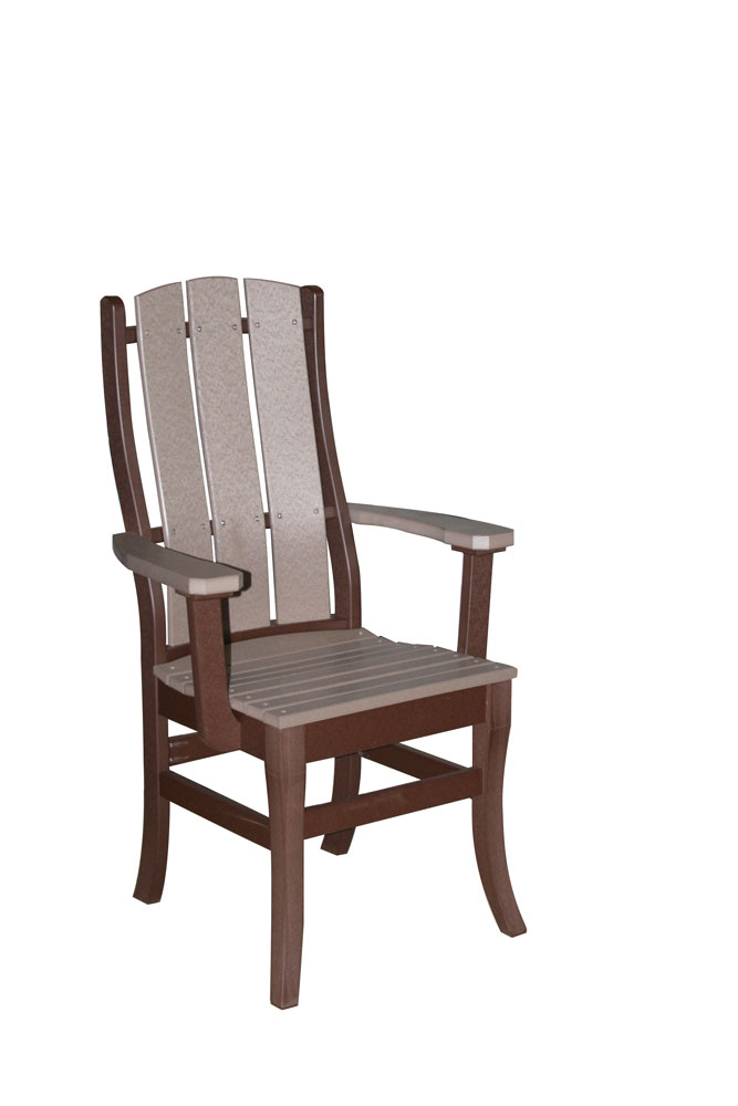 Galvaston Poly Arm Dining Chair