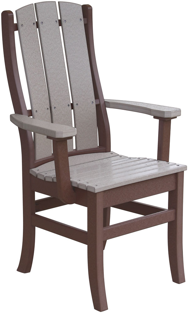 Paradise Poly Arm Dining Chair 