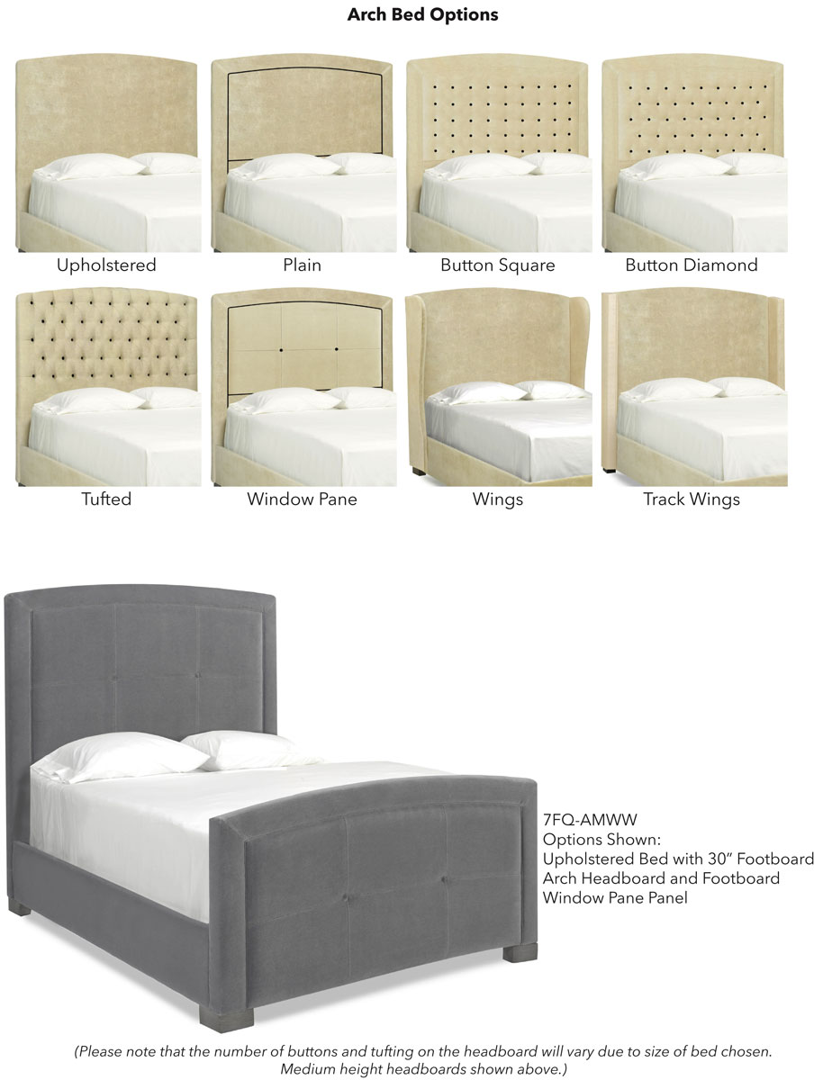 Arch Bed Headboard Options