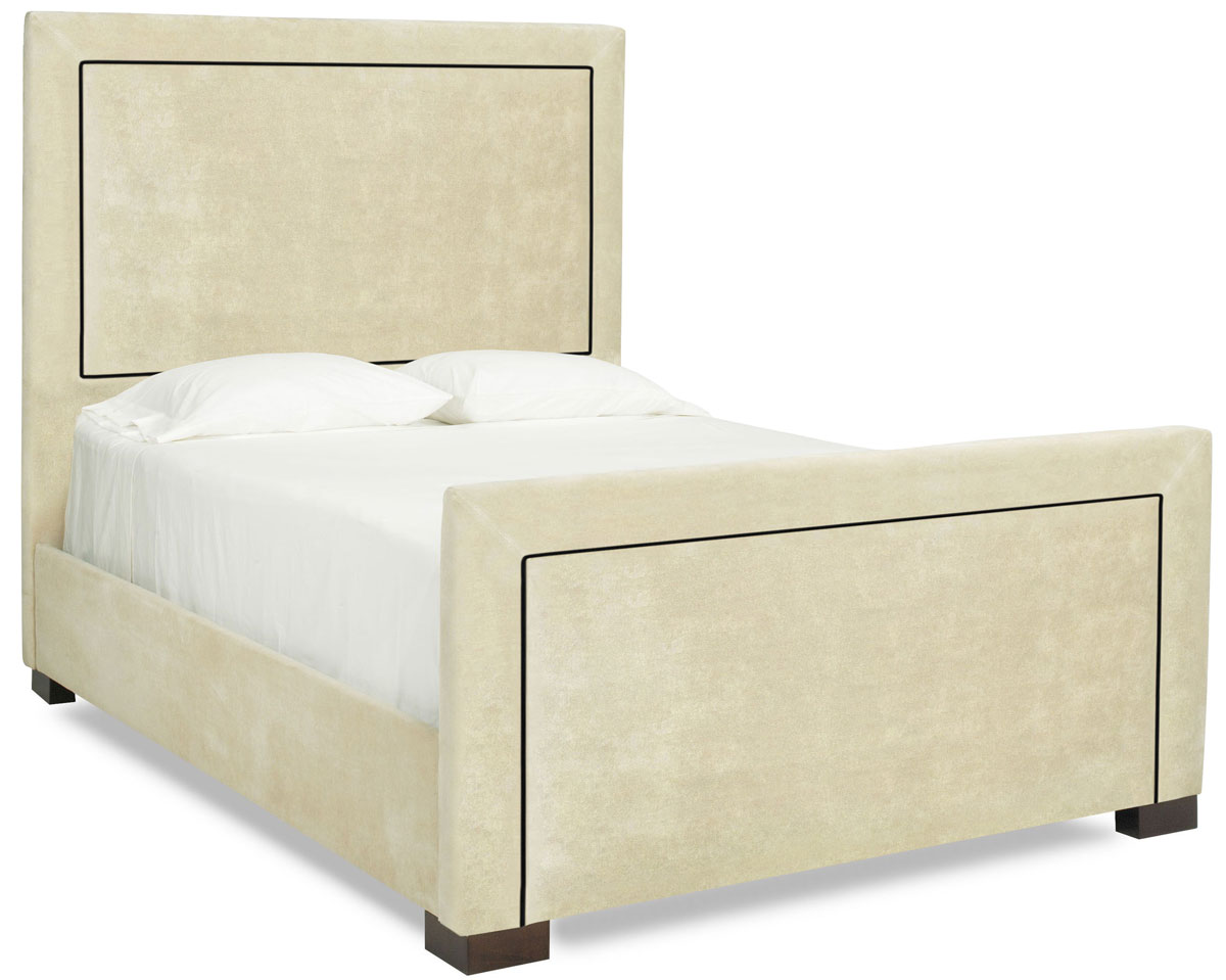 Rectangle Bed with 30" Footboard