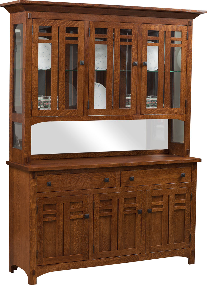 Bungalow 3 Door Hutch