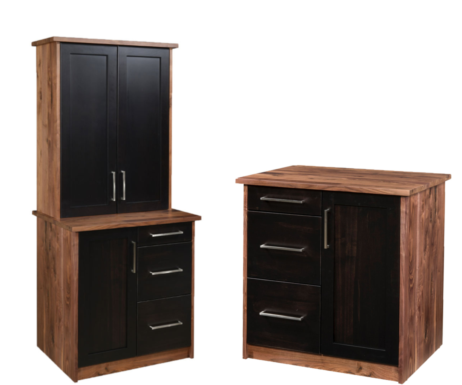 Edgewood File Cabinet with Bookcase Top
