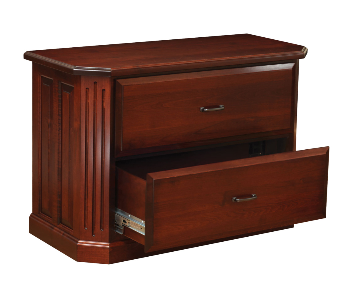 Fifth Avenue 2-Drawer Lateral File Cabinet Open