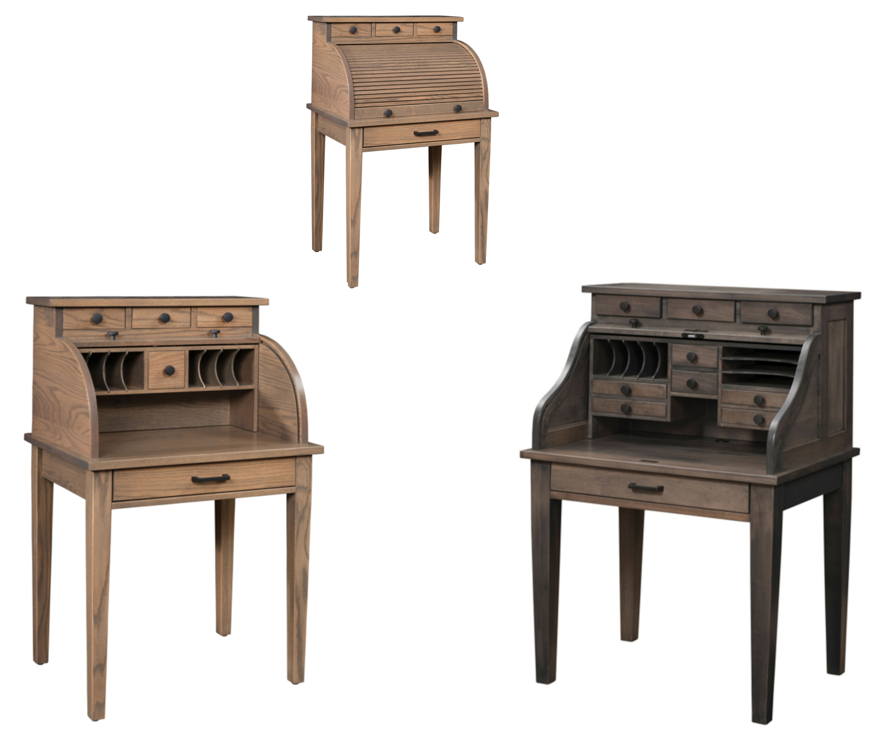 Secretary Roll Top Desks