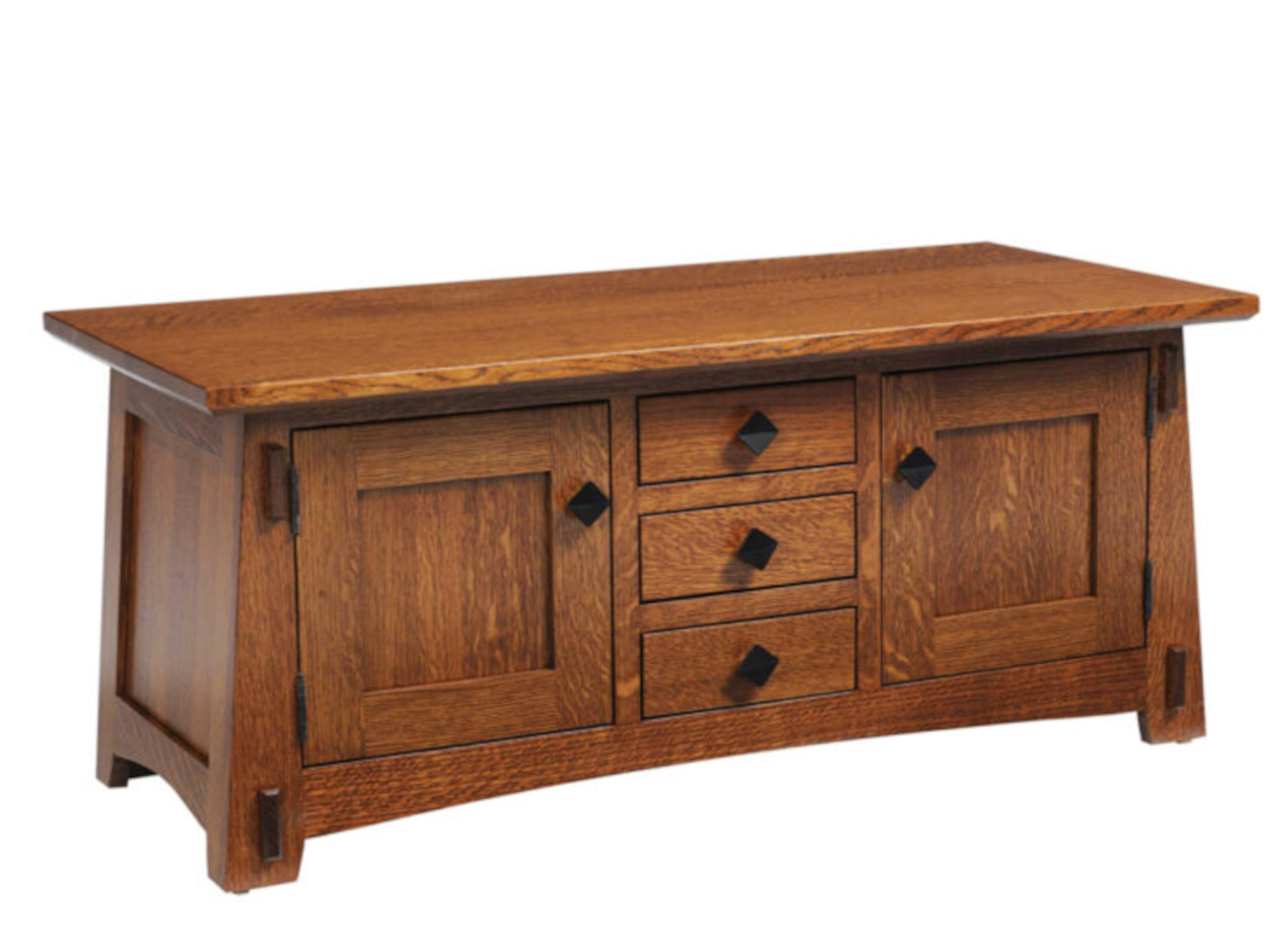 Olde Shaker 42" Coffee Table with 3 Drawers and 2 Doors