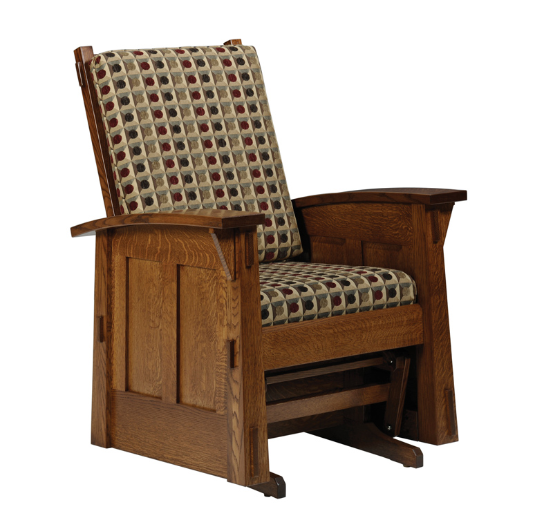 Mission style glider rocker discount