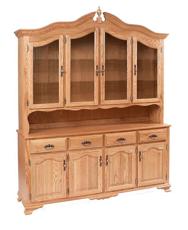 Bavarian 4-Door China Hutch