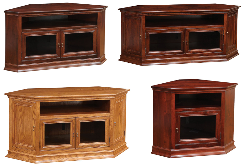Breckenridge Corner or Wall TV Stands