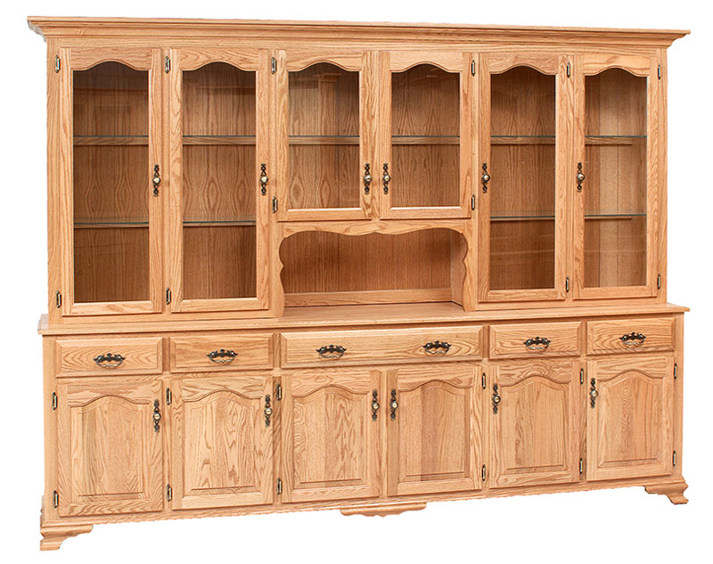 Classic Design 6 Door Hutch