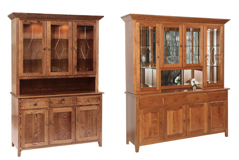 Diamond Elements 3 or 4 Door China Hutches