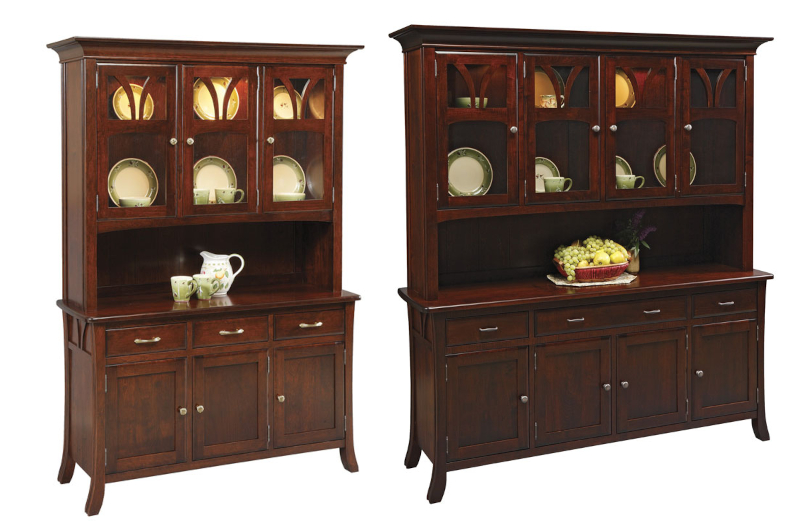 Williamson Hartford 3 or 4 Door China Hutches