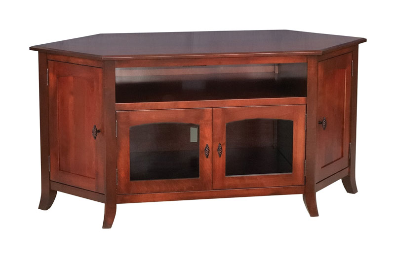 Young Mission #43 Corner/Wall TV Stand