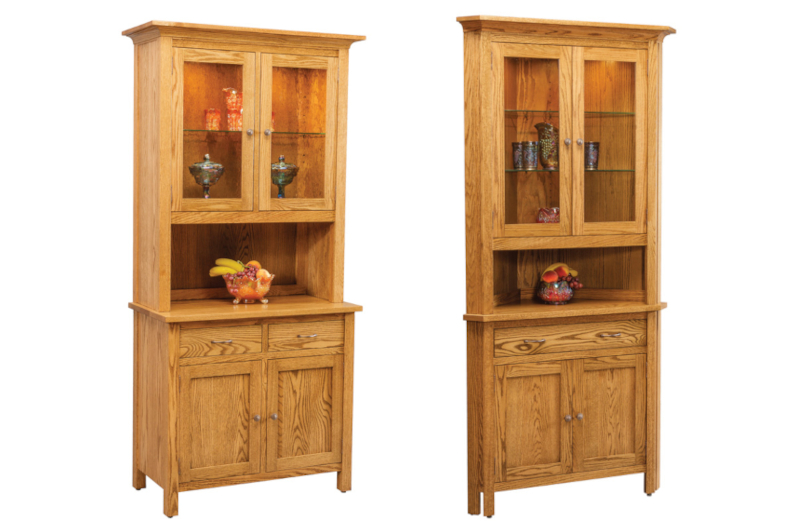 Centre Two Door China Hutches