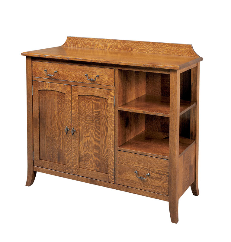 Old World #520 Tall Sideboard