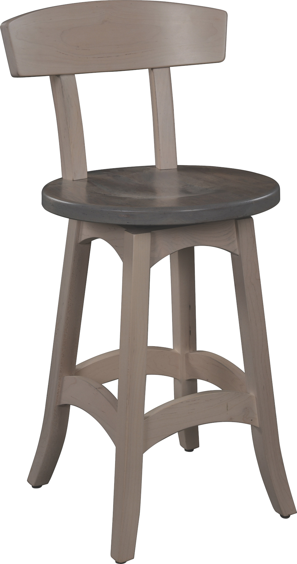 Branson Swivel Stool with Back