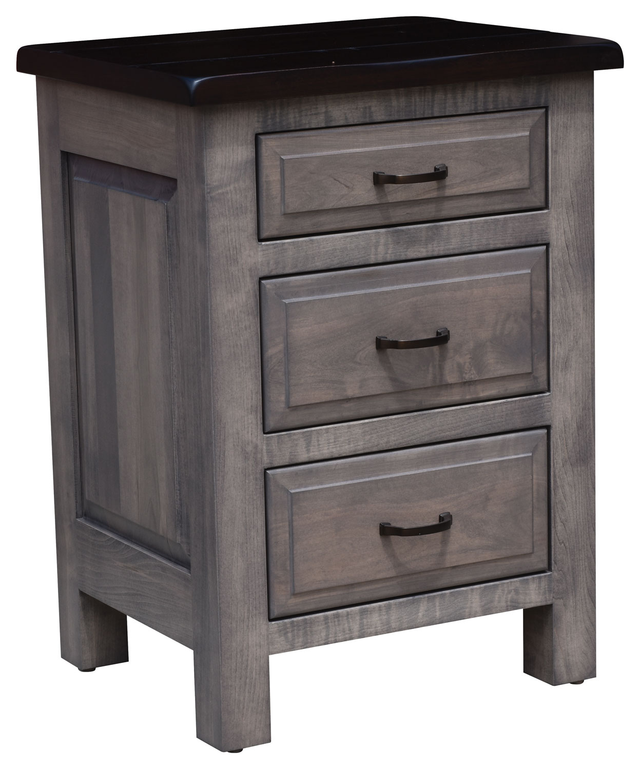 Cleveland 3-Drawer Nightstand