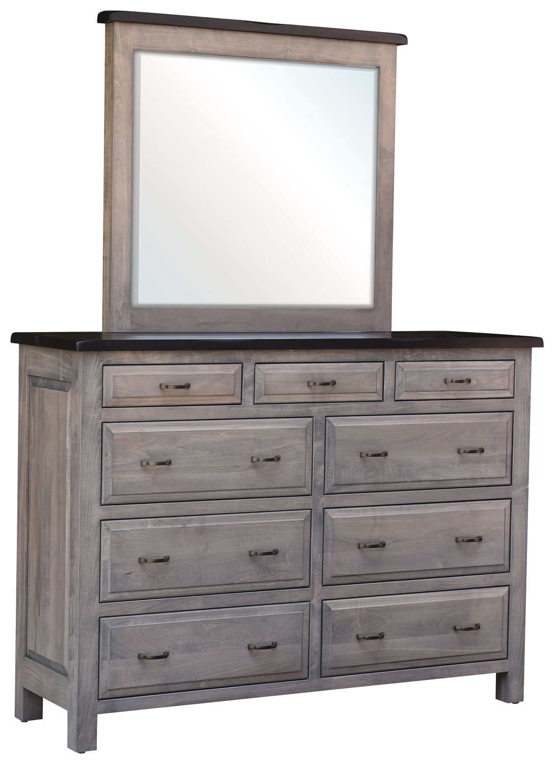 Cleveland High Dresser with Mirror