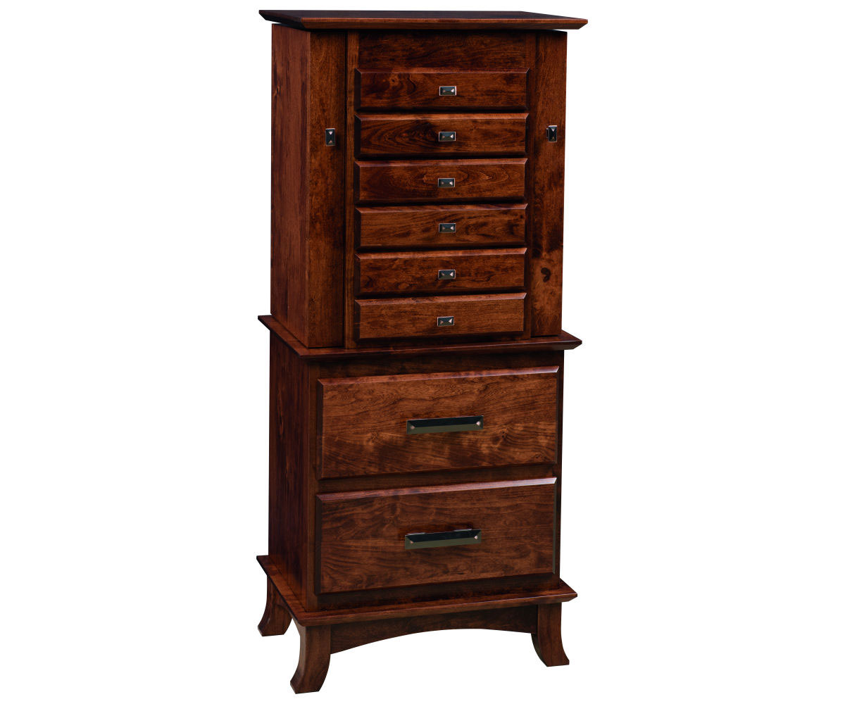 Split Shaker Jewelry Armoire