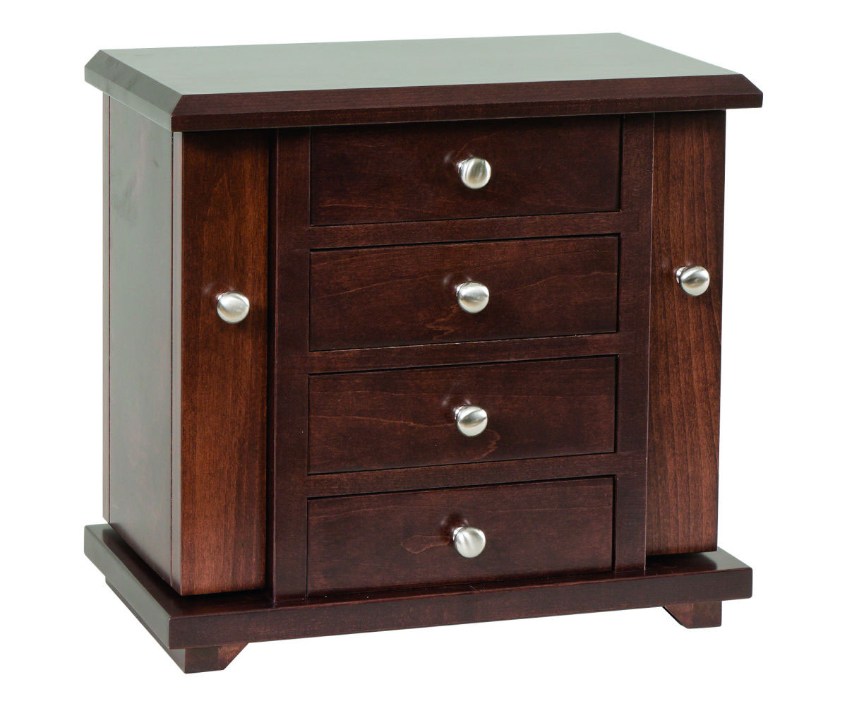 Dresser Top Jewelry Cabinet 