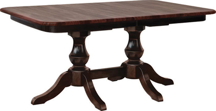 Denver Double Pedestal Table