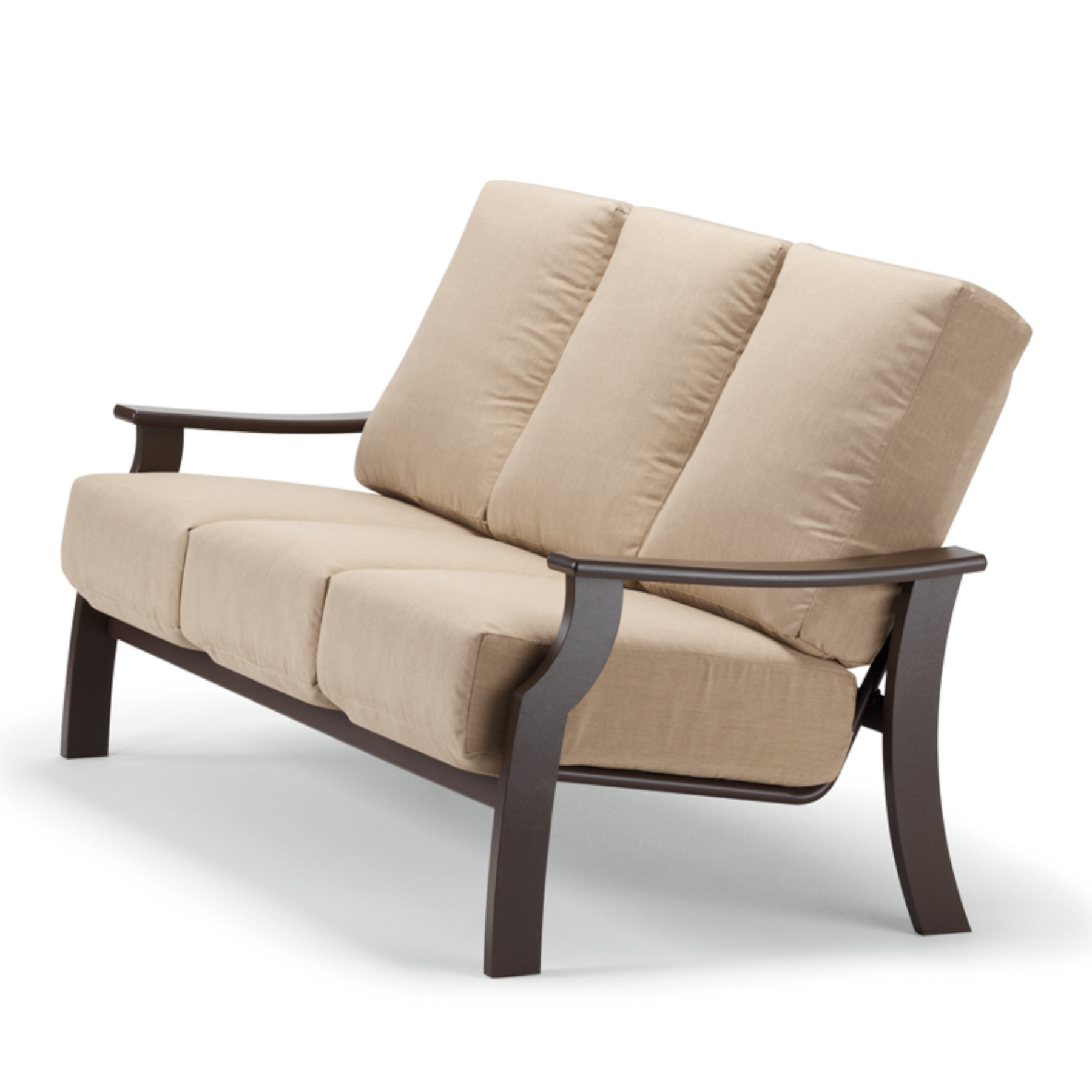 St. Catherine Three-Seat Loveseat with MGP Arms