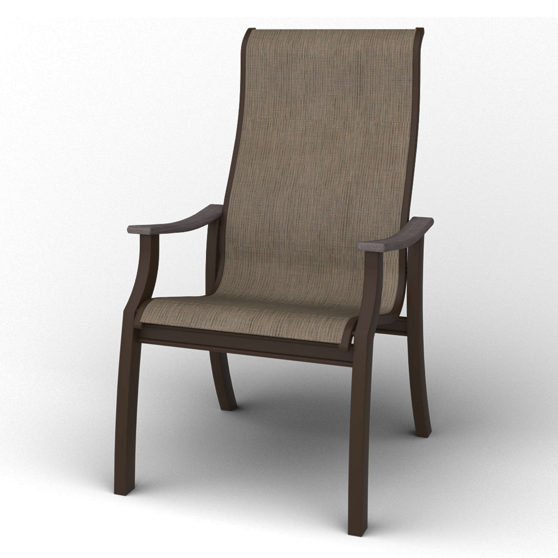 St. Catherine MGP Sling Supreme Arm Chair with Rustic Arms