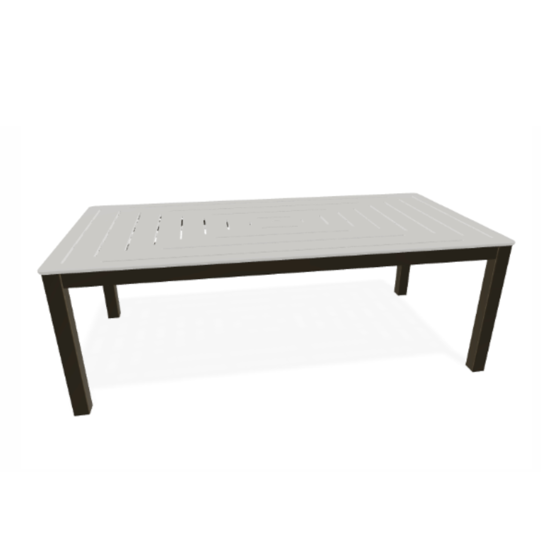 42 x 84 Rectangular MGP Dash Top Parsons Dining Table