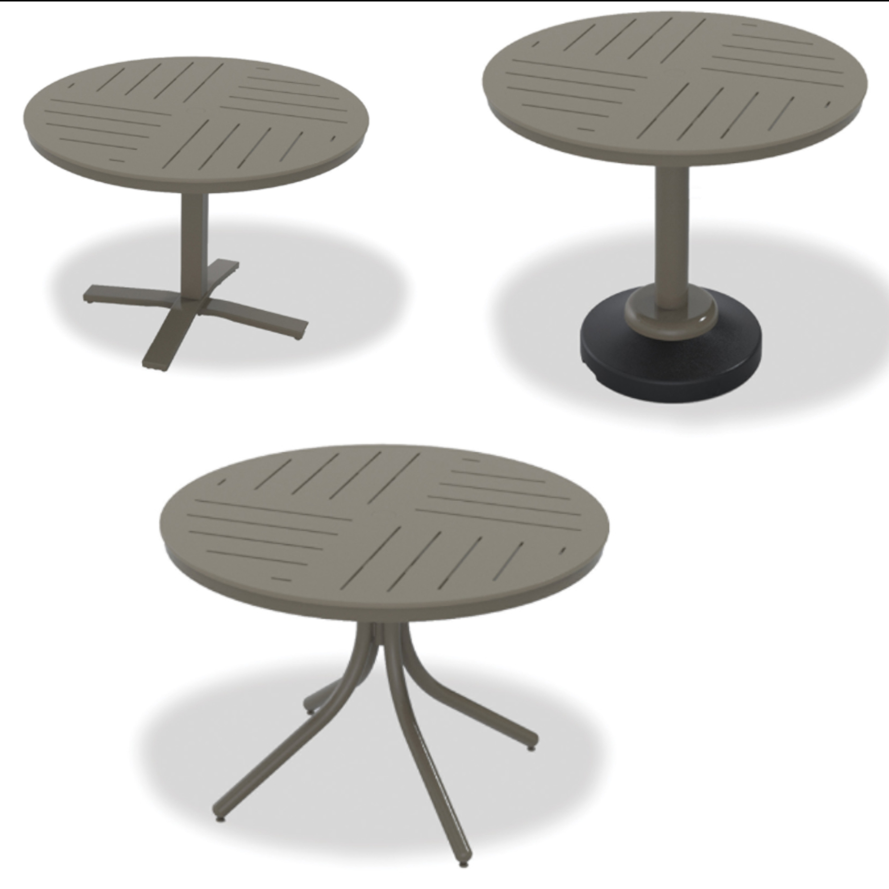 42" Round MGP Dash Top Dining Tables