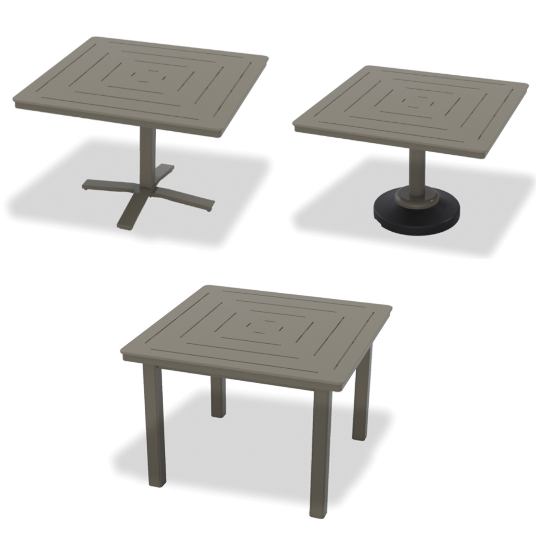 42"Square MGP Dash Top Dining Tables
