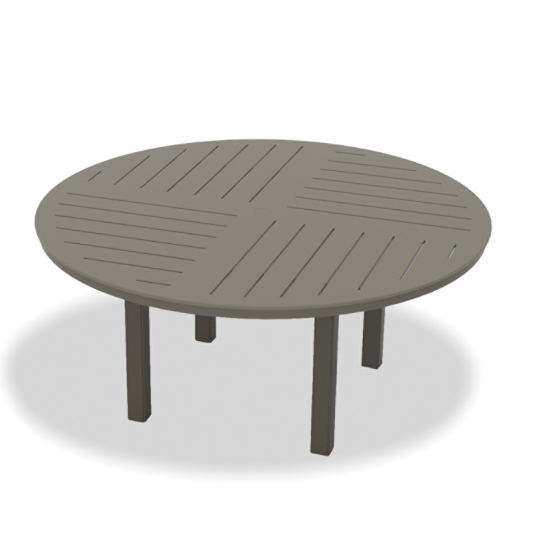 64" Round MGP Dash Top Dining Table