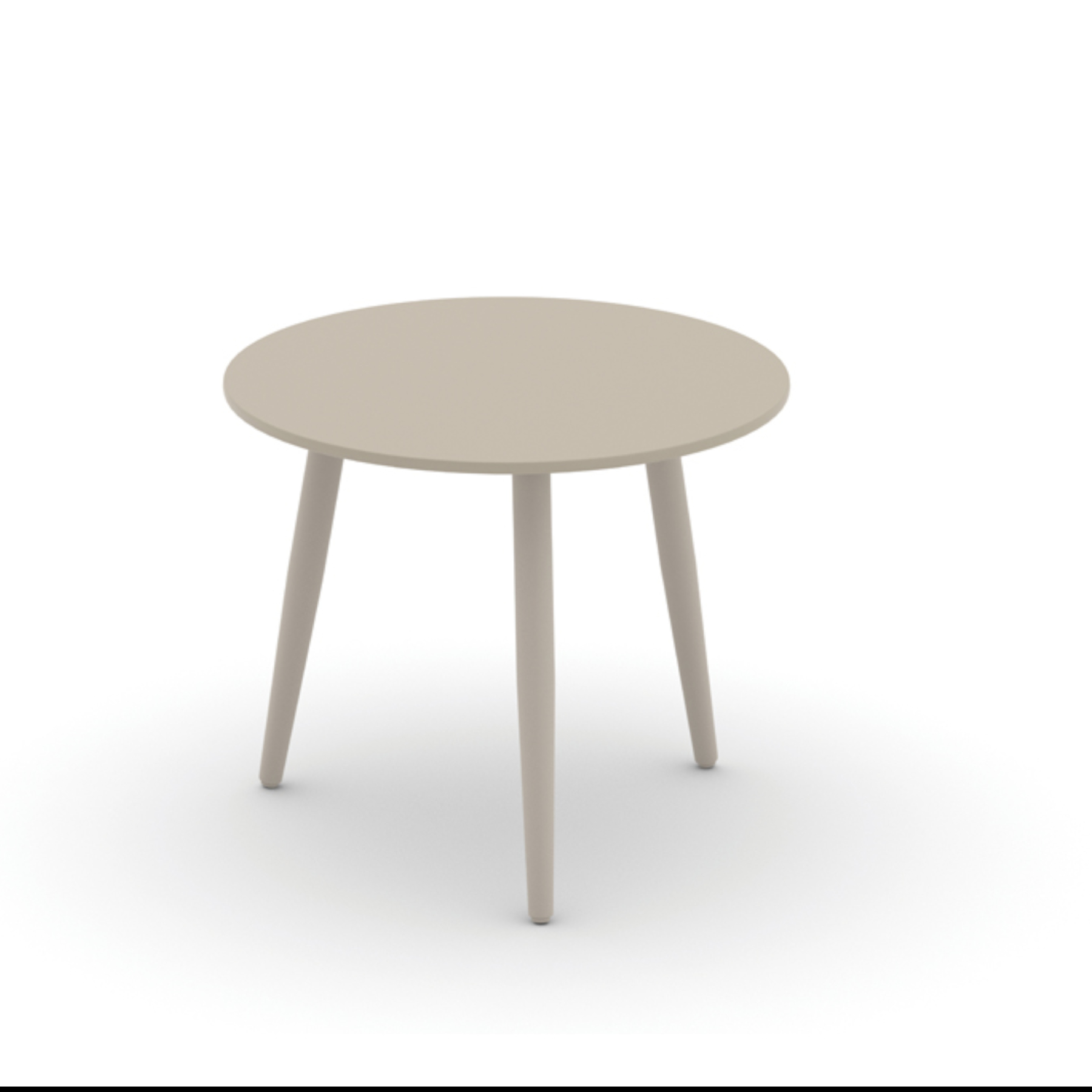 23" Round MGP Dash Top End Table with Legs