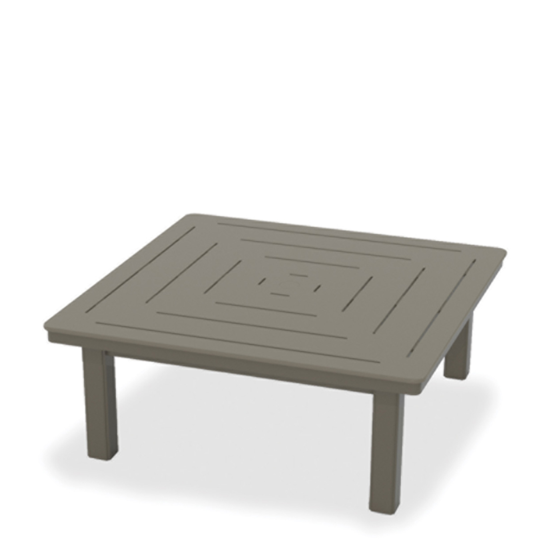 42" Square MGP Dash Top Coffee Table 