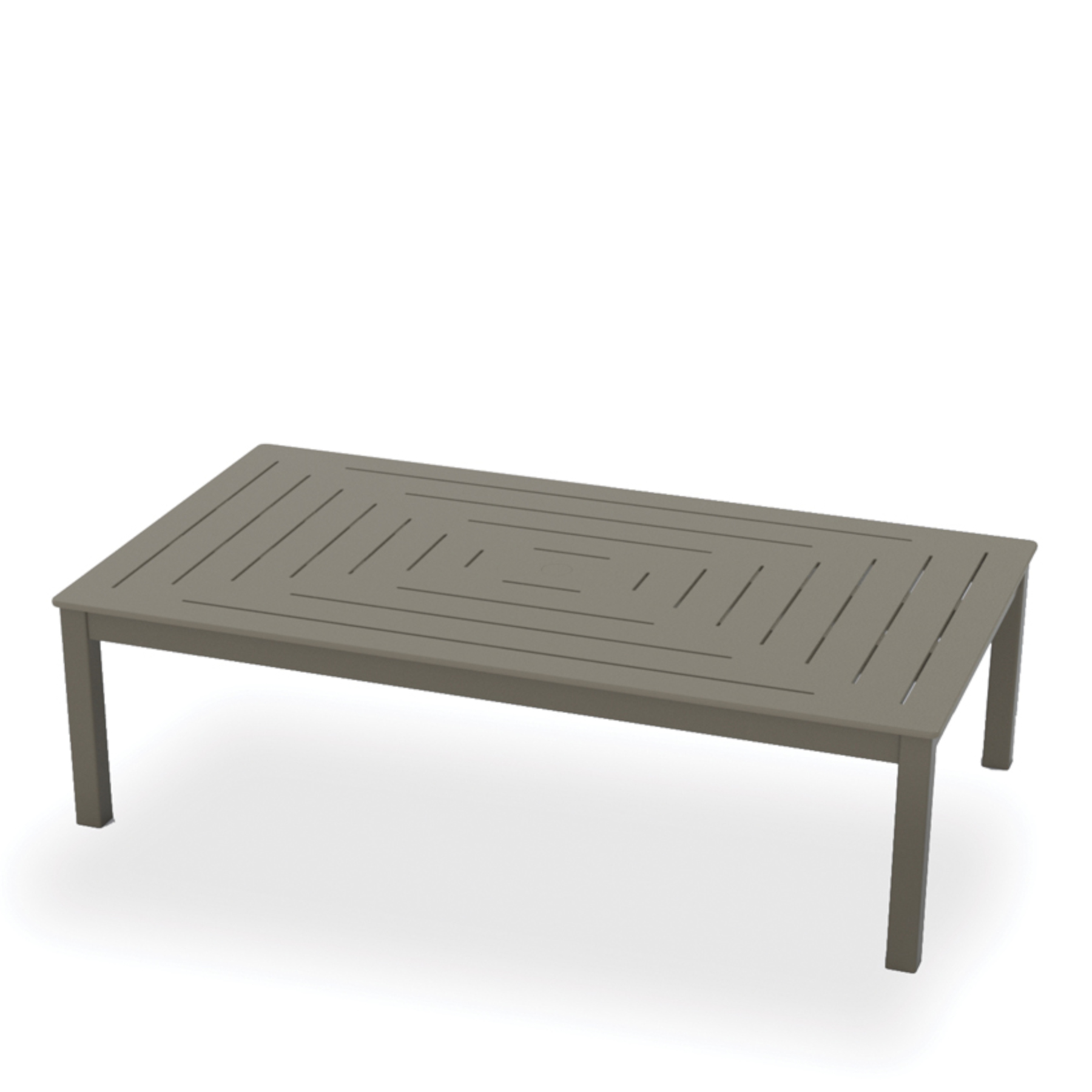 36" x 64" Rectangular MGP Dash Top Coffee Table