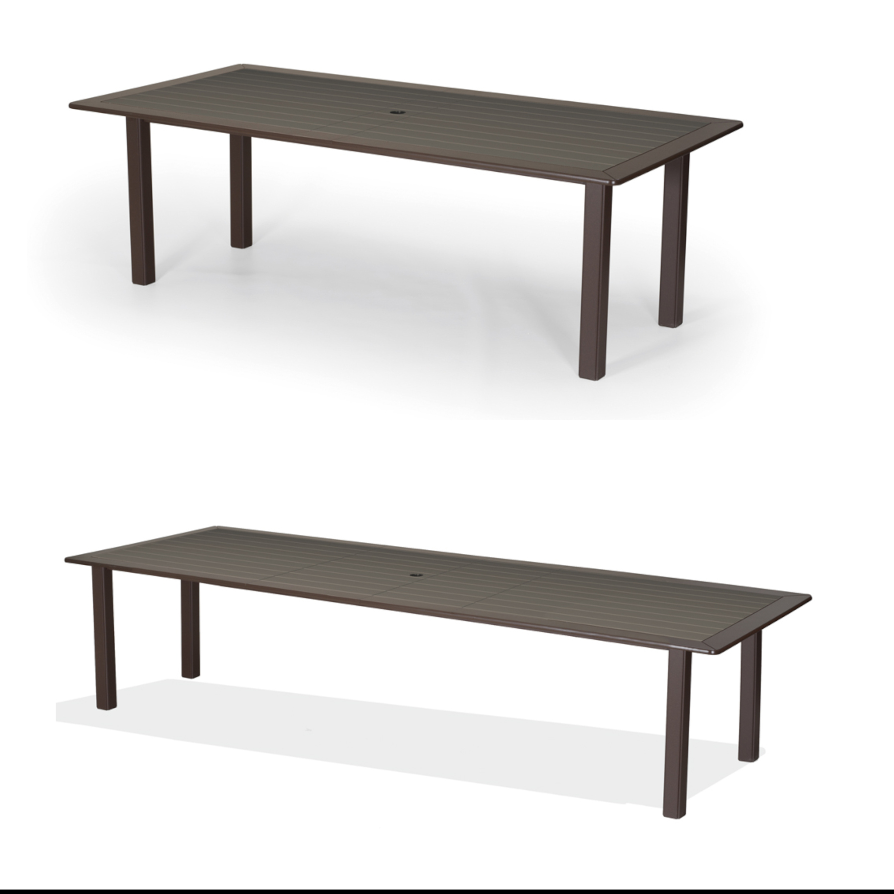 42" x 120" Rectangular Extension Table with MGP Top