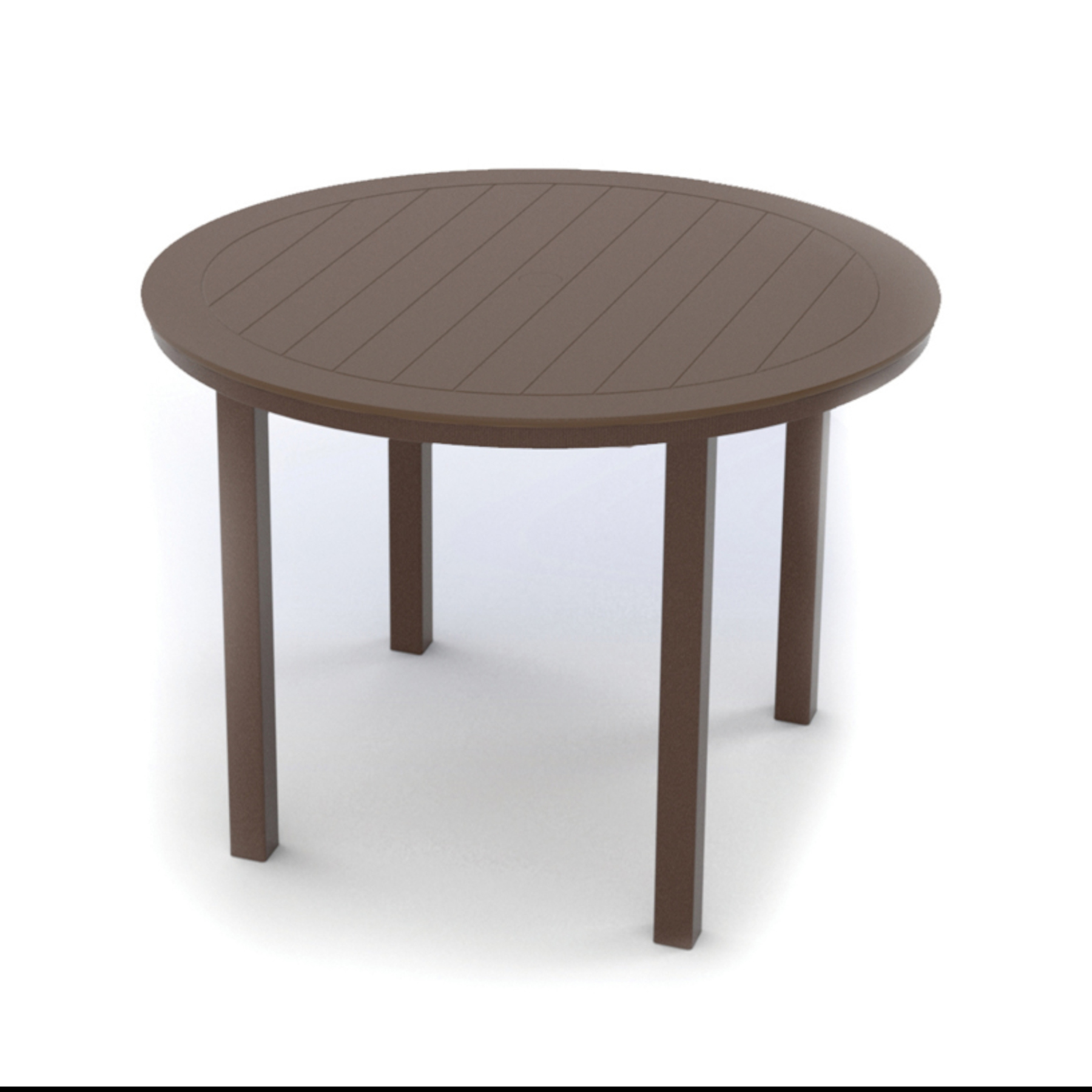 42" Round Parsons Dining Table